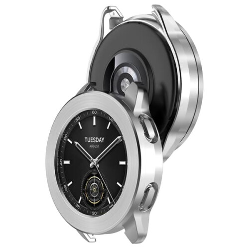 Xiaomi Watch S3 protective case silver 1