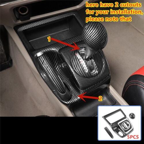 Automatic Gear Shift Frame Handbrake Cover Trim Decor for   2006-2011 1