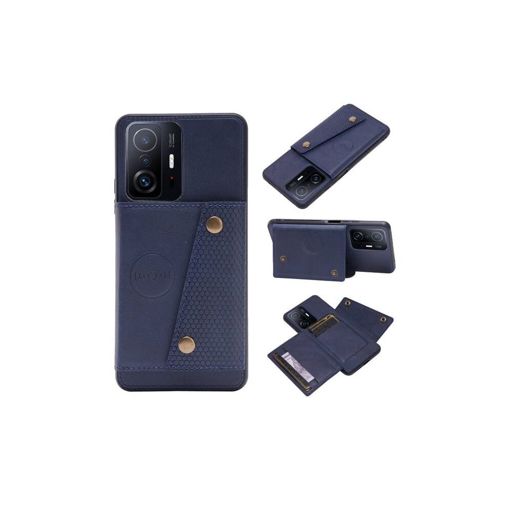 Xiaomi Mi 11T Case With Card Holder Dark Blue 962029596042