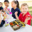 Portable Lunch Box with Cutlery Microwave-Safe Leak-Proof 1 6