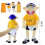 Jeffy hand puppet plush doll 60 cm 2
