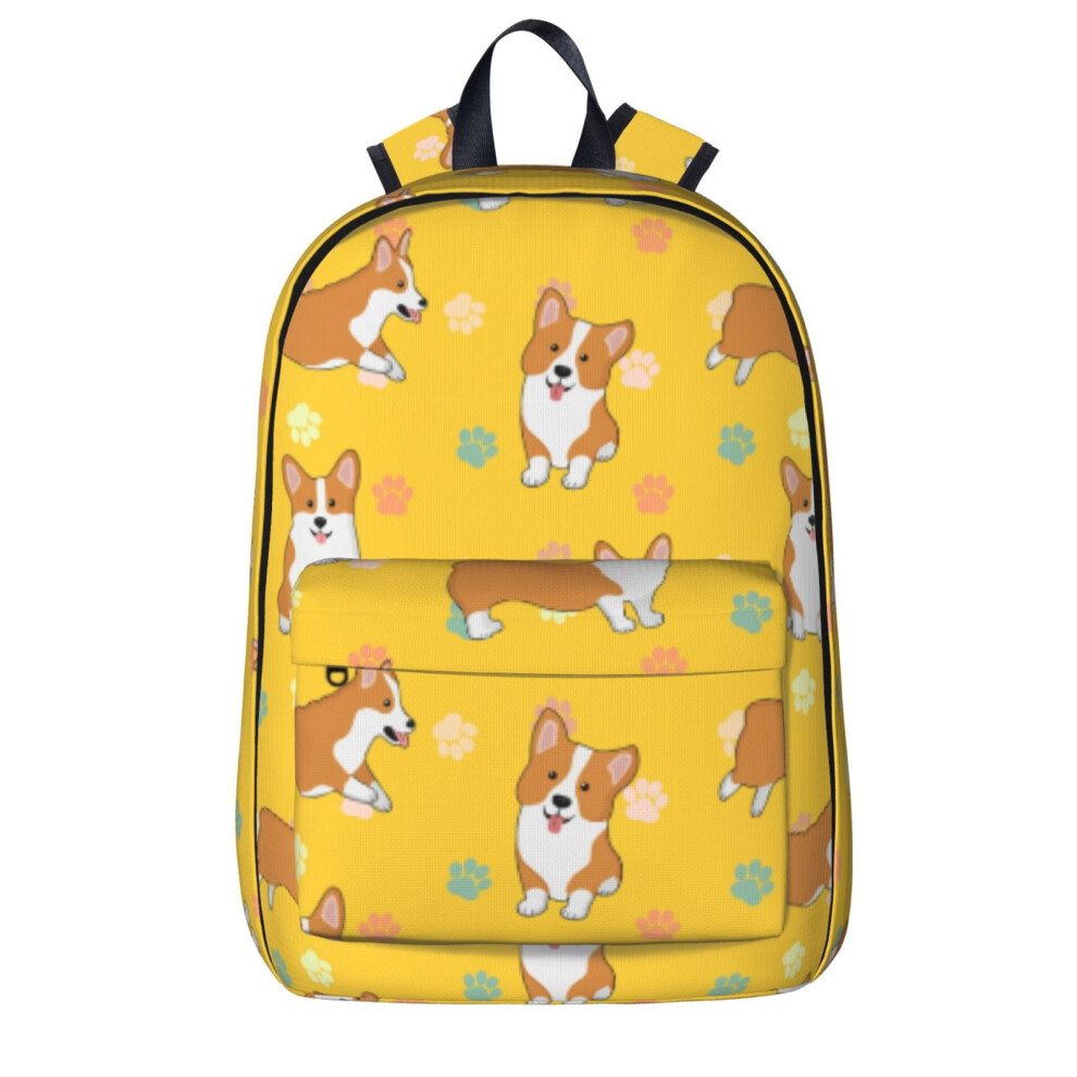 Dog Backpack Laptop Bag 15.6-Inch Yellow 900881749565