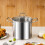 Italian pasta pot with steamer insert stainless steel 7