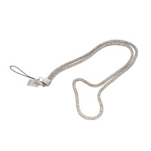 Mobile Necklace Cord Silver Glitter 1 Pack