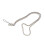 Mobile Necklace Cord Silver Glitter 1 Pack 1