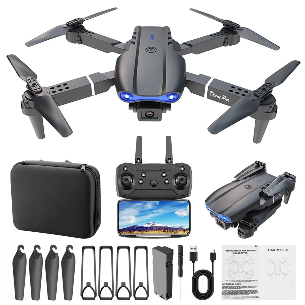 Avtoify E99pro Drone Dual Camera Quadcopter Black 900881736497