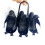 Penguin-shaped 3-in-1 egg boiler with storage and serving 5