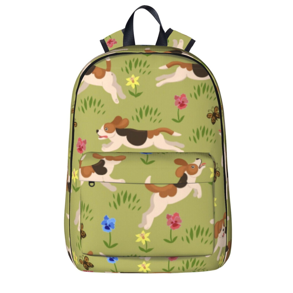 Cartoon Dog And Flower Backpack 20L 900881750042