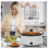 8 Quart Oval Slow Cooker with 3 Settings White Stainless 4