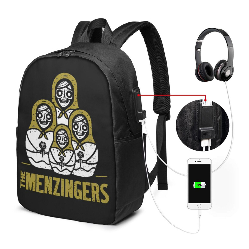 Menzingers Travel Laptop Backpack Water-Resistant With Usb 900881732468