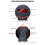 INF Alarm Clock with Bed Shaker Black 4