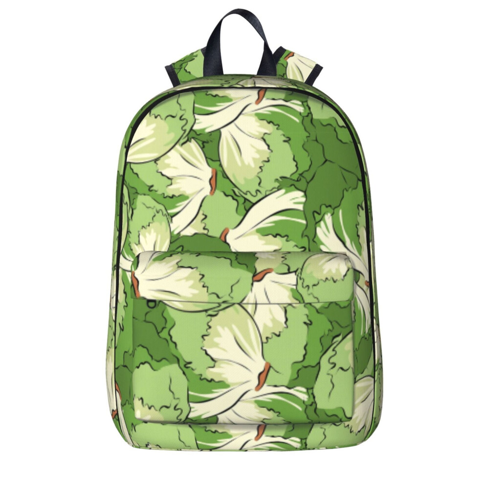 Cartoon Broccoli Backpack Laptop Travel Bag 900881733007