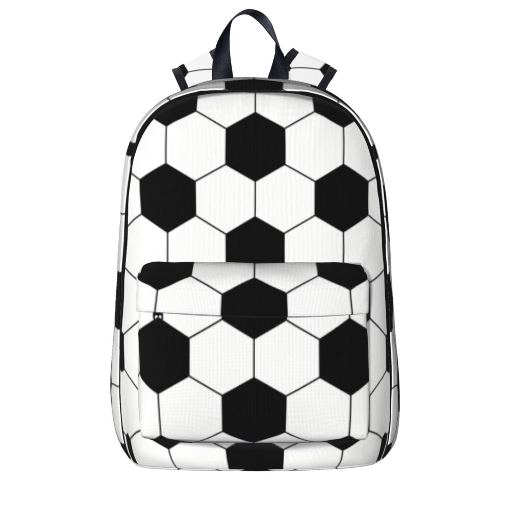 Cartoon Soccer Backpack Laptop Travel Hiking Bag 900881739146