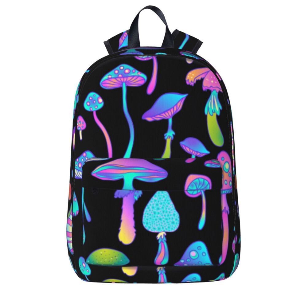 Glowing Mushroom Backpack Laptop Travel Hiking Bag 900881734028