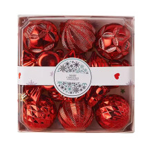 Wadada light blue silver shatterproof Christmas ball