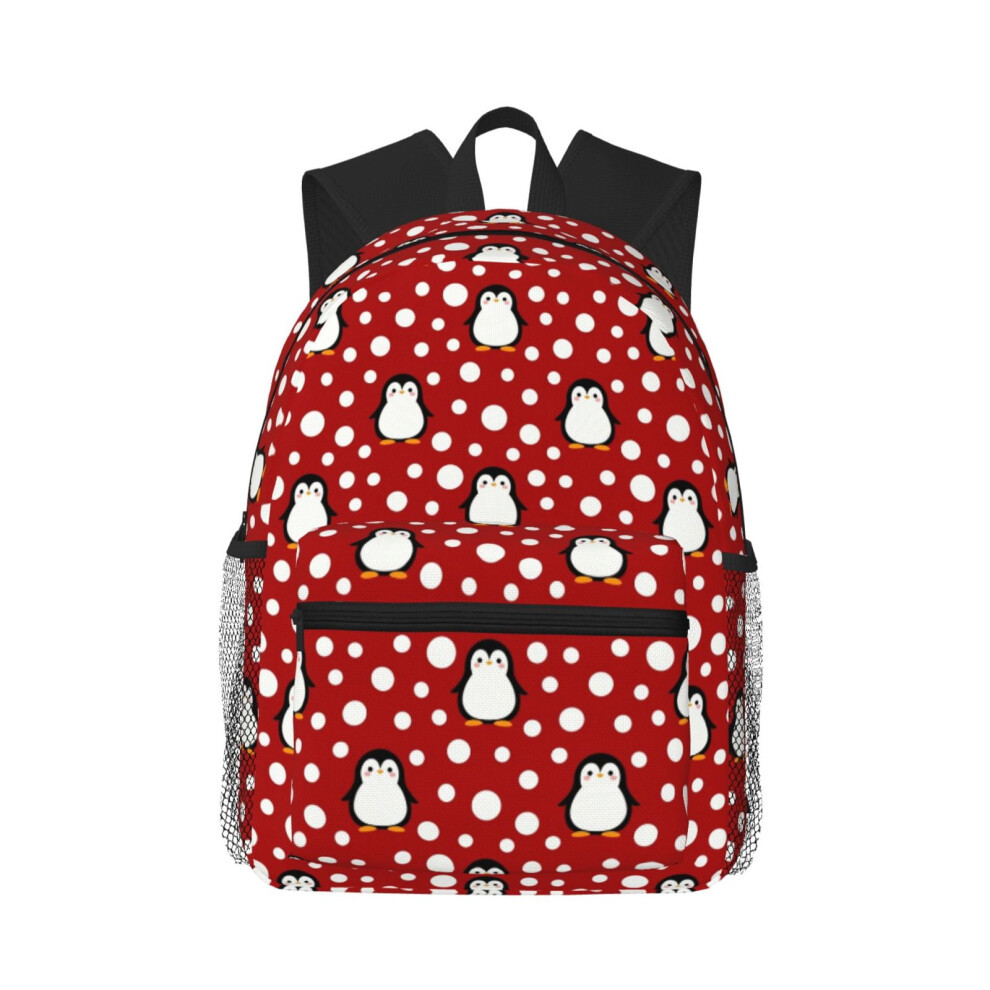 Christmas Penguin Pattern Backpack 15.6-Inch 900881738965