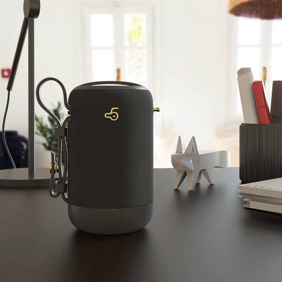 Portable Bluetooth Speaker 5.0 With Tf Card And Aux Support 900881740807