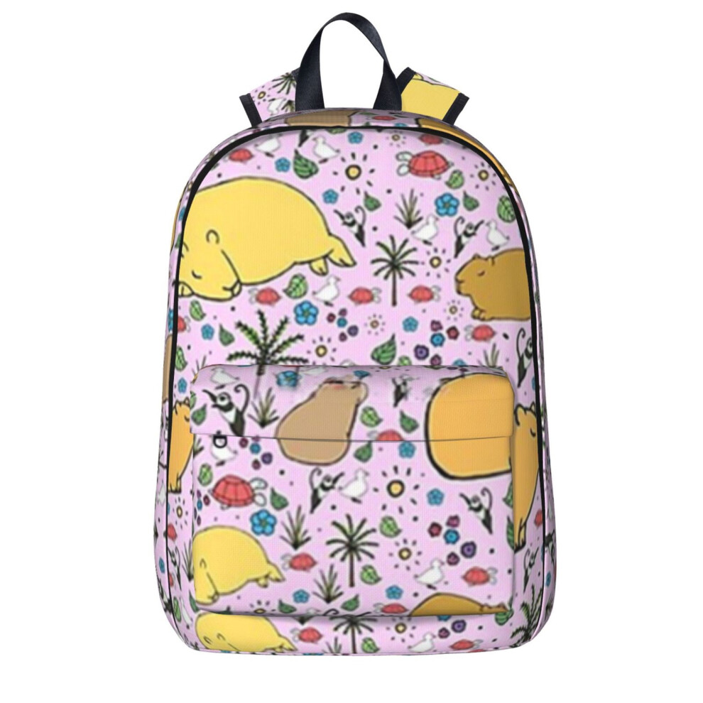 Capybara Pattern Laptop Backpack 20L 900881733632