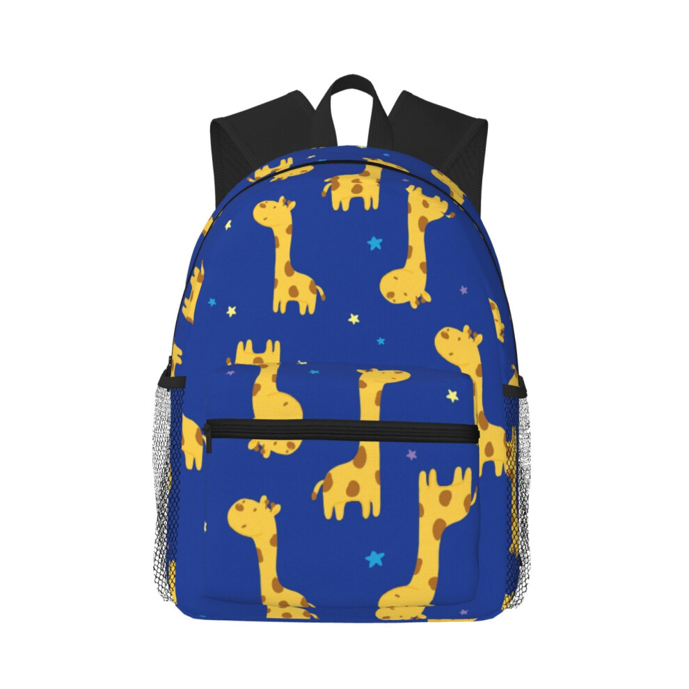 Cartoon Giraffe Backpack Laptop Travel Bag 15.6-Inch 900881750370