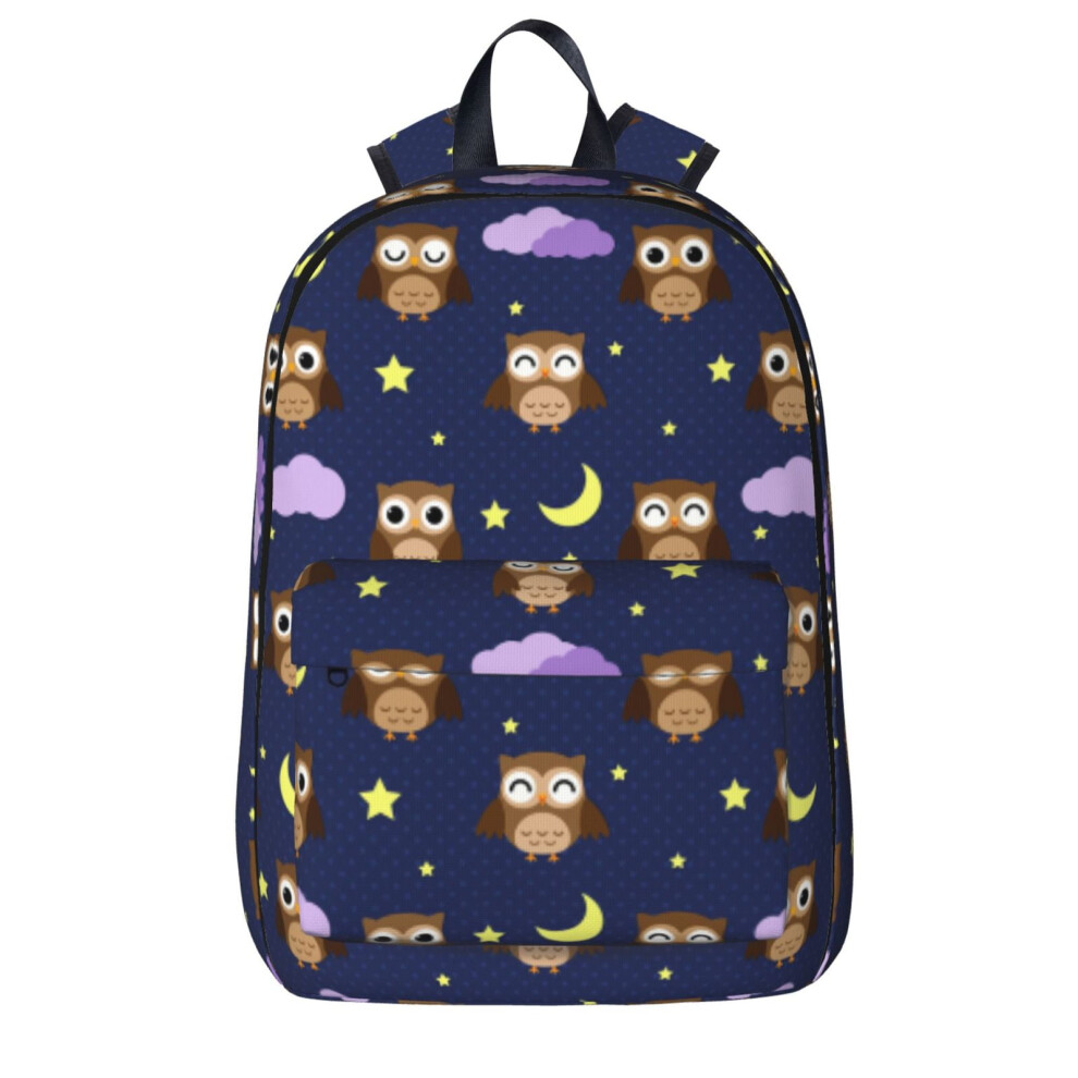 Cartoon Owl Backpack Laptop Travel Bag 20L 900881739177