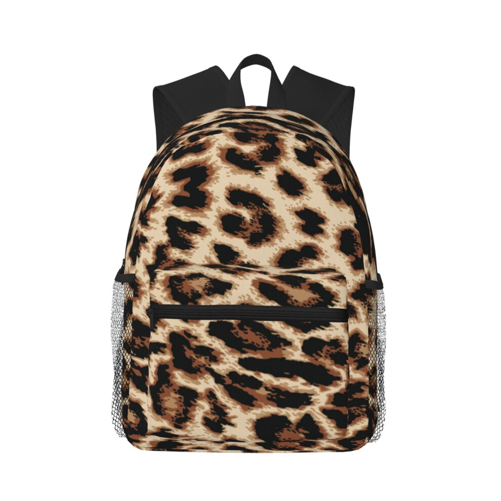 Leopard Print Backpack Laptop Travel Bag 20L 900881733939