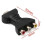 Μετατροπέας βίντεο και ήχου HDMI σε 3RCA Προσαρμογέας βίντεο HDMI σε AV Επιχρυσωμένος 2