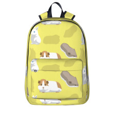 Grappige schattige rugzak met cavia-print, laptoprugzak, reisrugzak, wandelrugzak, zakelijke rugzak voor dames en heren.