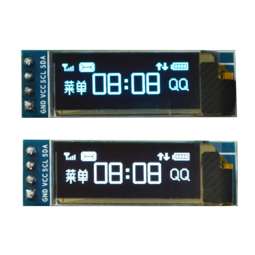 I2C OLED display module 0.91 inch 128x32 blue 2