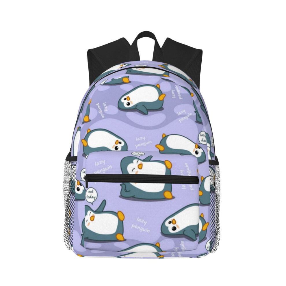 Penguin Backpack Laptop Travel Bag 3 Pcs 900881734004
