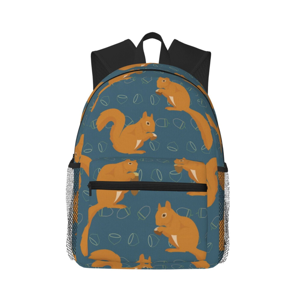 Squirrel Pattern Backpack Laptop Bag 20L 900881734868