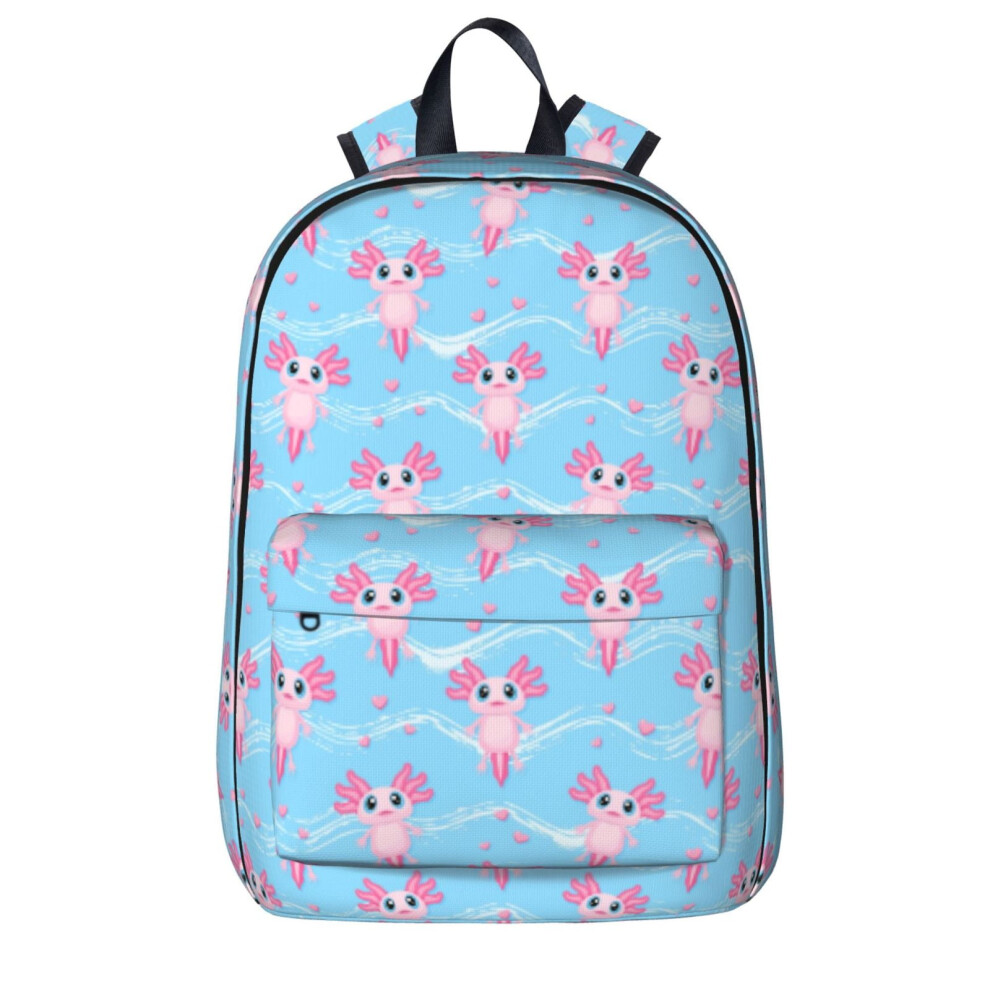 Axolotl Kawaii Backpack Laptop Travel Bag 25L 900881732925
