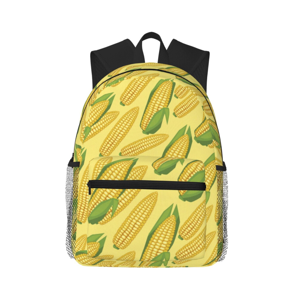 Corn Pattern Laptop Backpack For Travel And Hiking 900881749275