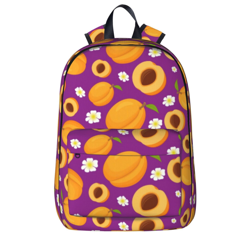 Cartoon Flower Backpack 15.6-Inch Unisex Peach 900881733014