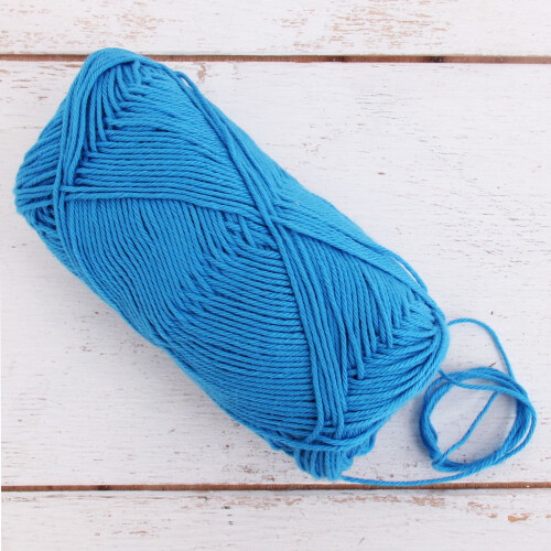 Πακέτο 3 τεμαχίων νημάτων πλεκτού Threadart 100% καθαρό βαμβάκι, μέγεθος 2 | Σκούρο 1