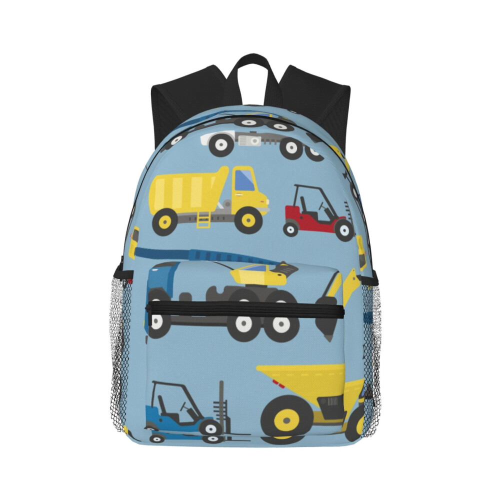 Laptop Backpack Construction Pattern 15.6-Inch 900881733793