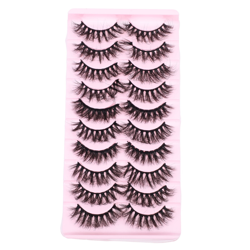 False Eyelashes Natural Look 10 Pairs