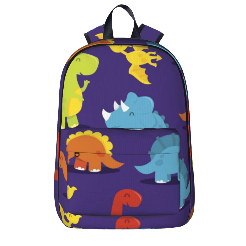 Cartoon Dinosaur Backpack Laptop Travel Bag 20L 900881749138