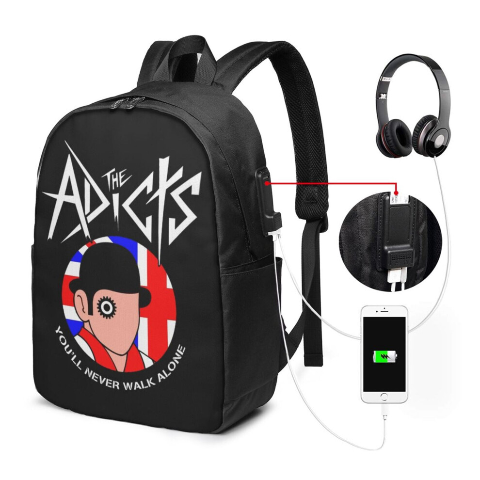 Adicts Travel Laptop Backpack Water-Resistant With Usb 900881748650