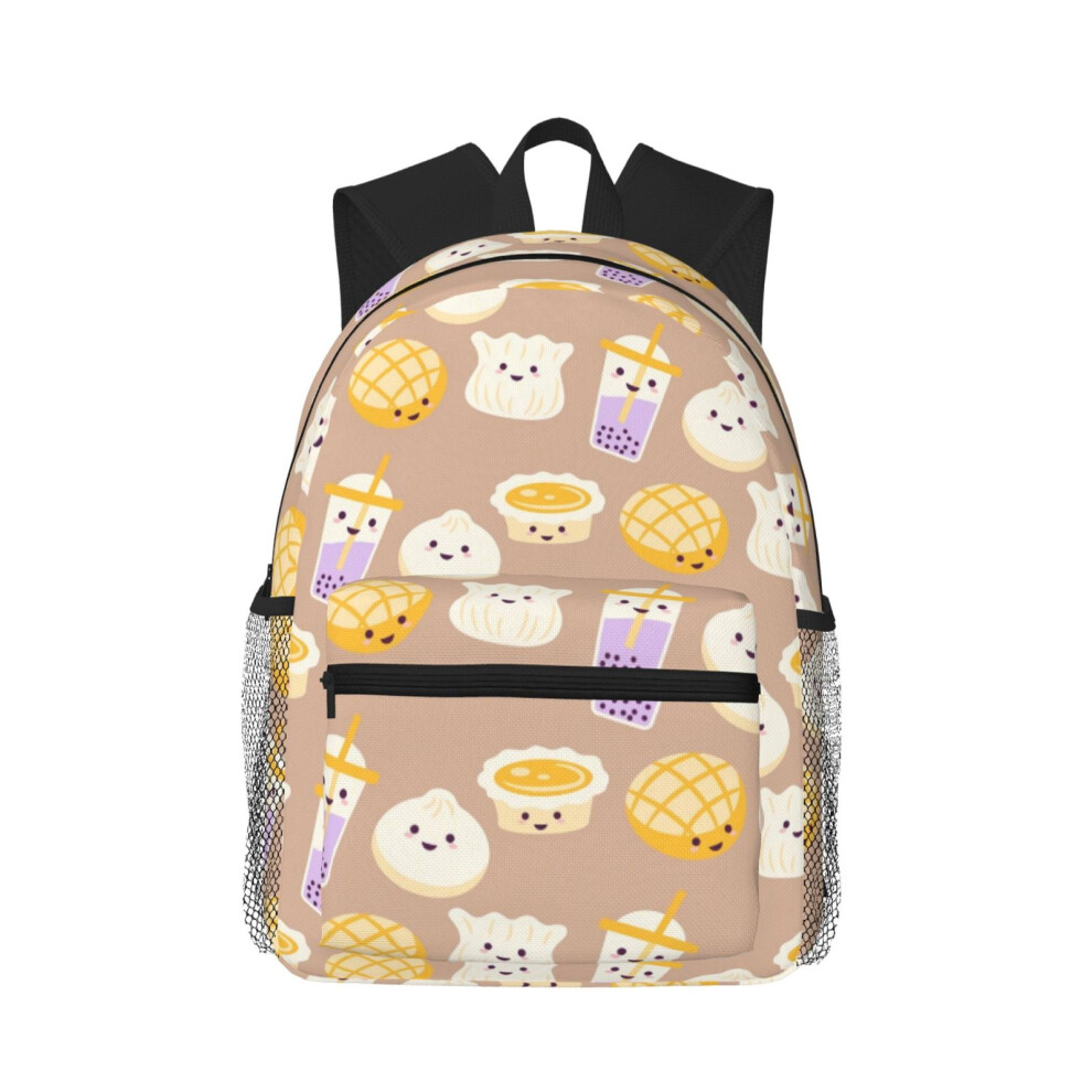 Rice And Sushi Pattern Laptop Backpack 15.6 Inch 900881734240