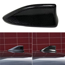 4X Real Carbon Fiber Car Roof Fin Antenna Trim Cover for BRZ 86 2014-2019 Car Styling