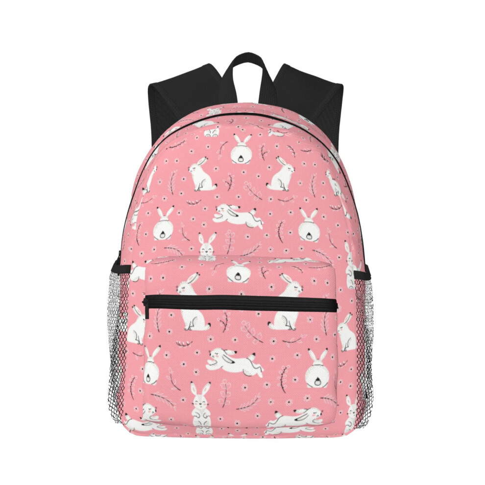Rabbit Pattern Backpack Laptop Bag 20L 900881732635