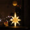 LED Octagonal Star Suction Cup Lamp Warm Light 6