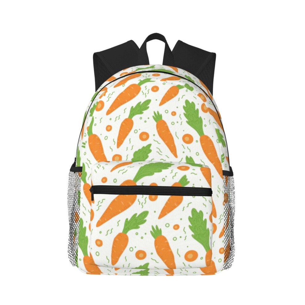 Watercolor Carrots Backpack 15.6-Inch Unisex 900881733052