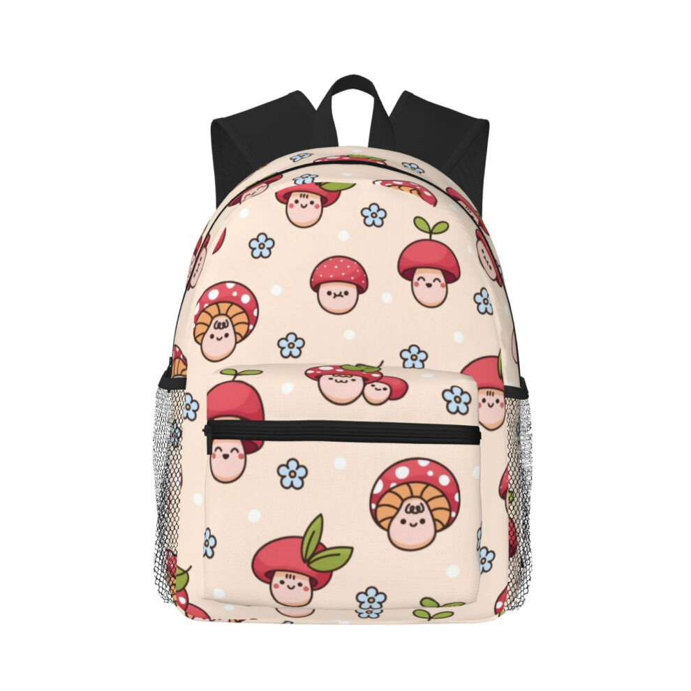 Strawberry Mushroom Backpack For Laptop And Travel 900881733595