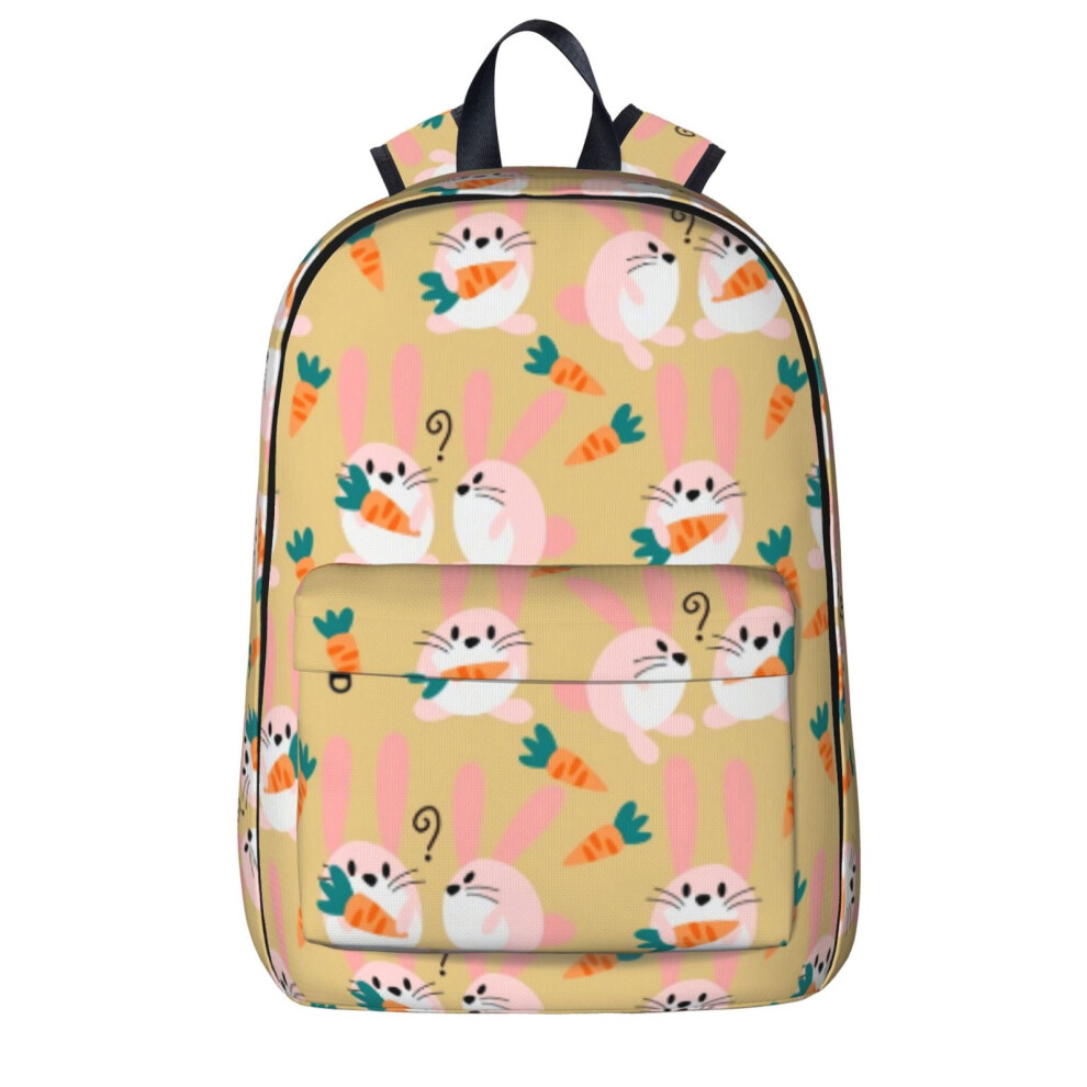 Rabbit Pattern Laptop Backpack 20L Unisex Travel Bag 900881734042