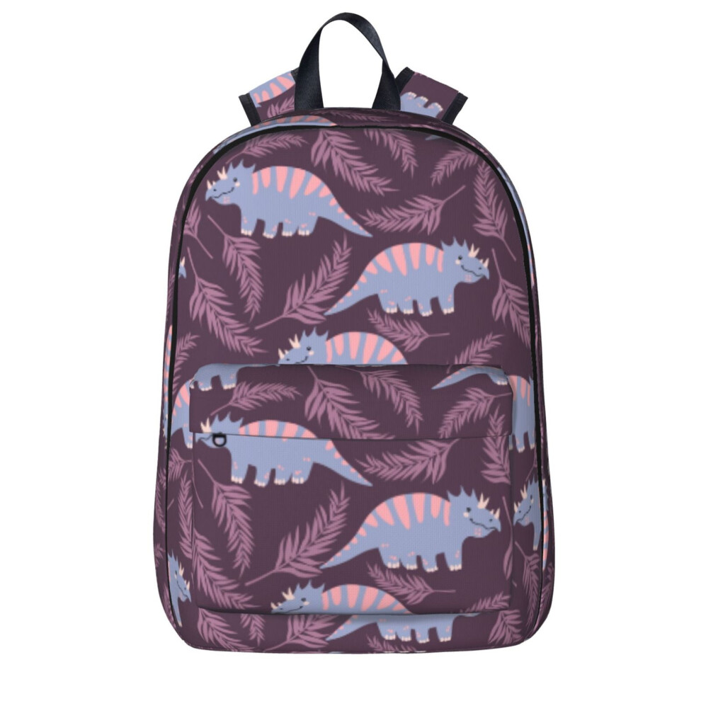 Dinosaur And Leaves Pattern Backpack 20L 900881733861