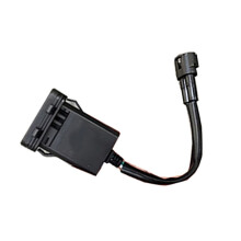 For Spring Wind 675SR-R Motorcycle USB Fast Charger Socket with Waterproof Cover 12V Power Supply Adapter