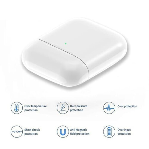 Ασύρματη θήκη φόρτισης για συμβατότητα με Airpods 2