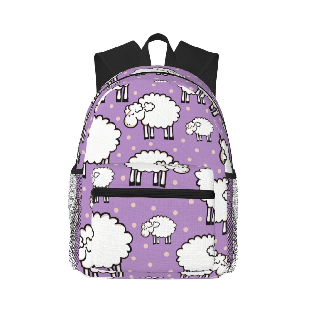Cartoon Sheep Backpack Laptop Travel Bag 20L 900881734400