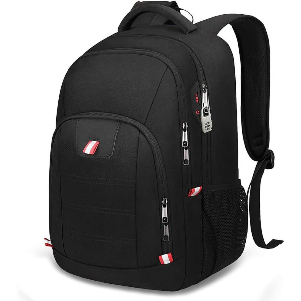 Anti-Theft Travel Laptop Backpack Waterproof 17-Inch 900881745109